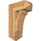 Ekena Millwork Legacy Arts and Crafts Rough Sawn Bracket w/ Offset Brace, Western Red Cedar, 8"W x 18"D x 26"H BKT0806X18X26LEC03RWR - alternate 1